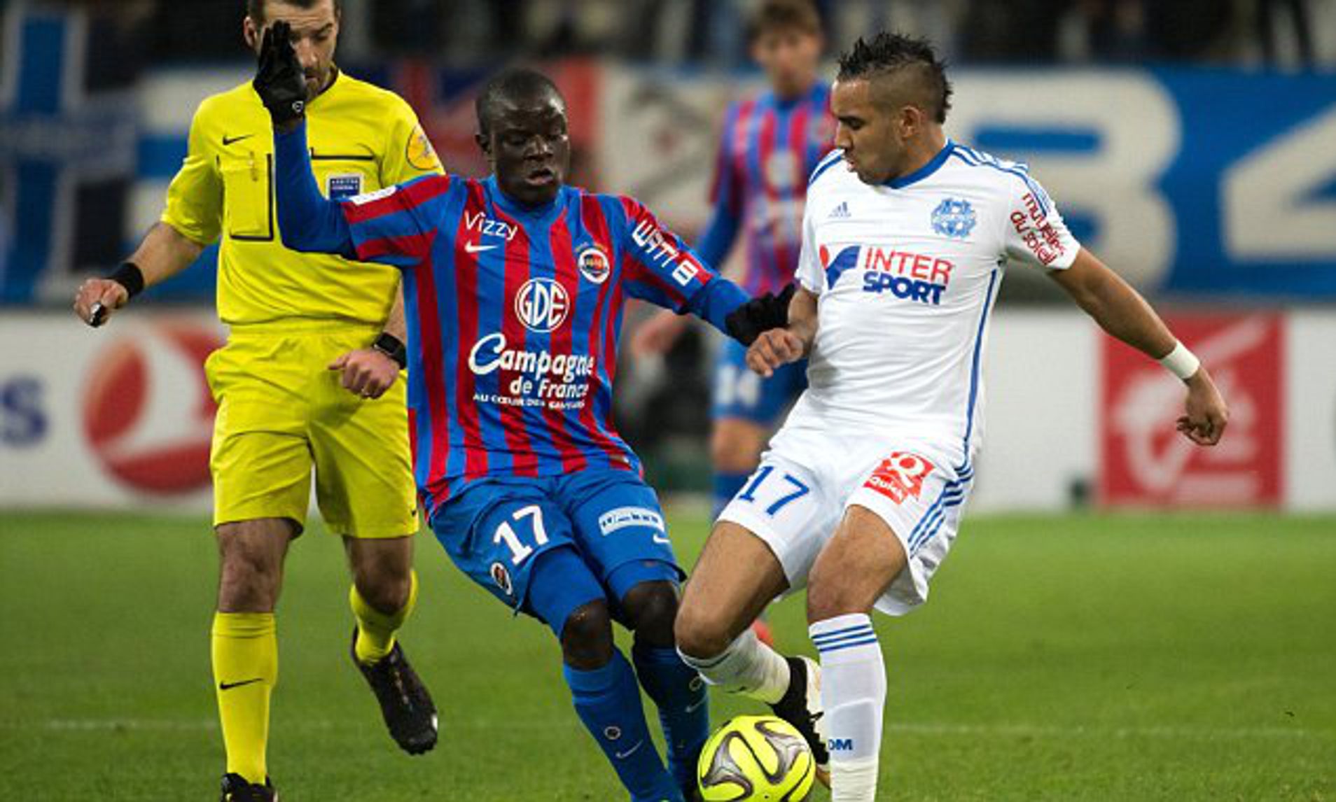 N'Golo Kante was a Caen player back in 2015. 