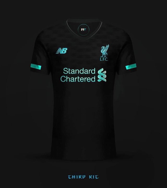 black and blue liverpool kit